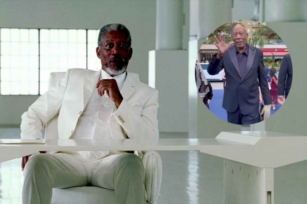 morgan-freeman-asistio-a-un-evento-y-su-salud-llamo-la-atencion:-que-paso-con-su-brazo