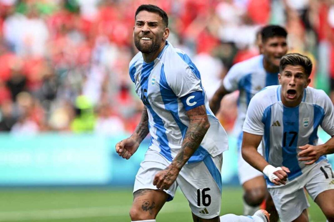 el-agonico-gol-de-la-seleccion-argentina-en-su-debut-de-los-juegos-olimpicos